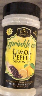 Lemon Pepper Seasoning, Lemon Pepper