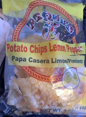 Pepper/Lemon Potato Chips, Pepper/Lemon