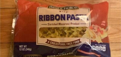 Enriched Macaroni Product, Wide Ribbon Pasta