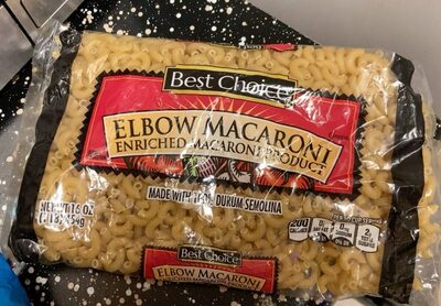 Elbow Macaroni, Enriched Macaroni Product