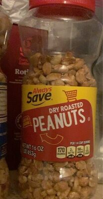 Dry Roasted Peanuts, Dry Roasted