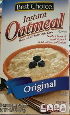 Original Instant Oatmeal, Original