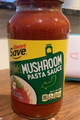 Mushroom Pasta Sauce, Mushroom