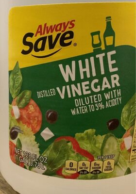 Distilled White Vinegar, Distilled White