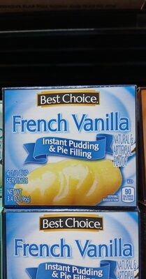 Instant Pudding & Pie Filling, French Vanilla