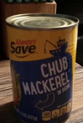 Wild Caught Chub Mackerel In Brine