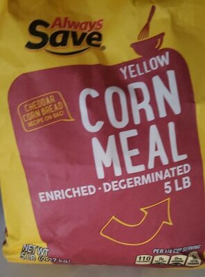 Yellow Corn Meal, Yellow