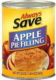 Natural Cinnamon Apple Flavor Pie Filling, Cinnamon Apple