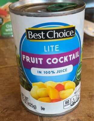 Fruit Cocktail In 100% Juice, 100% Juice