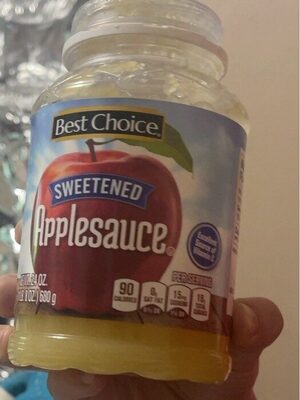 Sweetened Applesauce, Sweetened