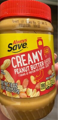 Creamy Peanut Butter, Creamy