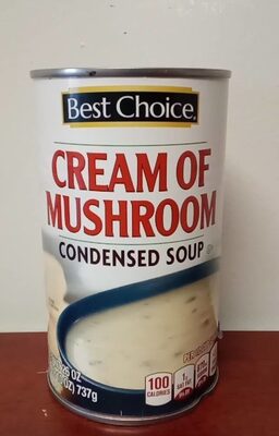 Cream Of Mushroom Condensed Soup, Cream Of Mushroom