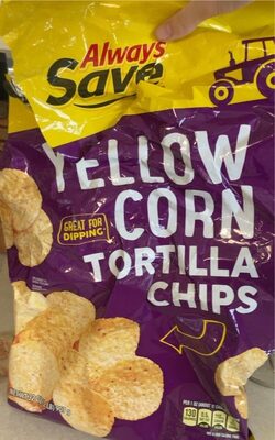 Yellow Corn Tortilla Chips, Yellow Corn