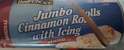 Original Jumbo Cinnamon Rolls With Icing, Original Jumbo Cinnamon With Icing