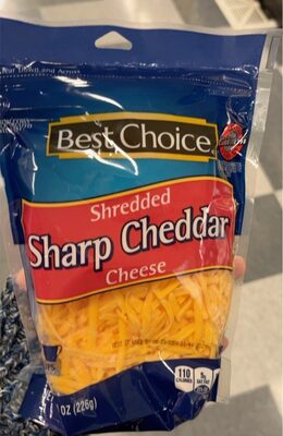 Sharp Cheddar Shredded Cheese, Sharp Cheddar