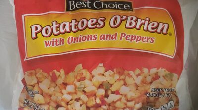 O'Brien Diced Potatoes With Onions & Bell Peppers Hash Brown Potatoes, O'Brien