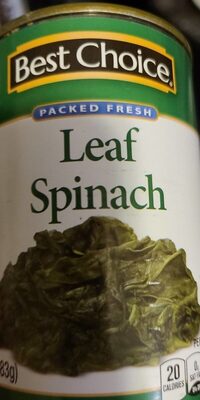 Whole Leaf Spinach