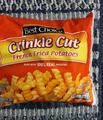 Crinkle Cut French Fried Potatoes, Crinkle Cut