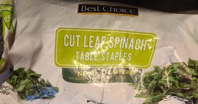 Cut Leaf Spinach