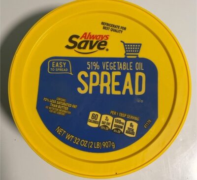 51% Vegetable Oil Spread