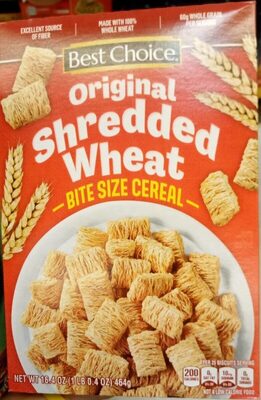 Original Shredded Wheat Bite Size Cereal, Original Shredded Wheat