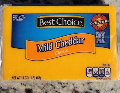 Mild Cheddar Cheese, Mild Cheddar