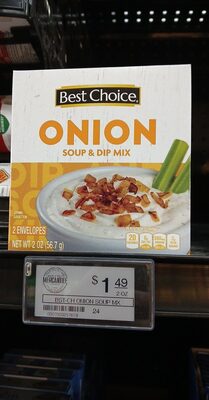 Onion Recipe, Soup & Dip Mix, Onion