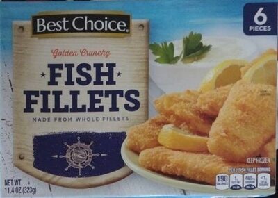 Golden Crunchy Fish Fillets, Golden Crunchy
