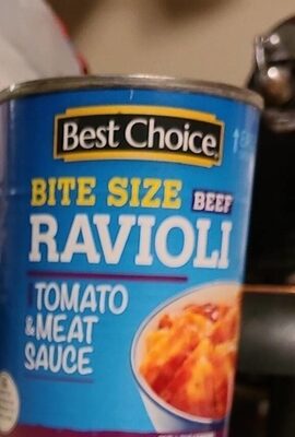 Beef Mini Ravioli In Tomato Sauce, Beef