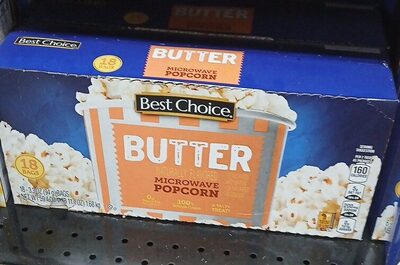 Butter Microwave Popcorn, Butter