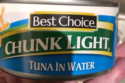Chunk Light Tuna In Water, Chunk Light In Water