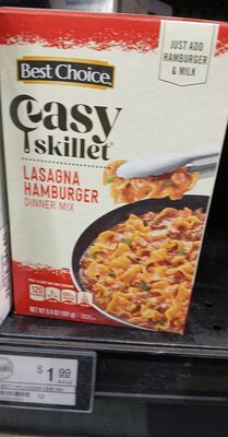 Lasagna Pasta And Tomato Sauce Mix, Lasagna