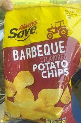 Barbeque Flavored Potato Chips, Barbeque