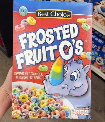 Frosted Fruit O's Sweetened Multi-Grain Cereal, Frosted Fruit O's