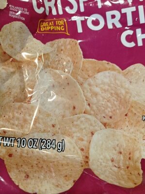 Crispy White Tortilla Chips, Crispy White