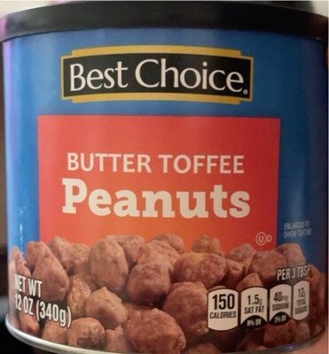 Butter Toffee Peanuts, Butter Toffee