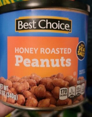 Honey Roasted Peanuts With Sea Salt, Honey Roasted With Sea Salt