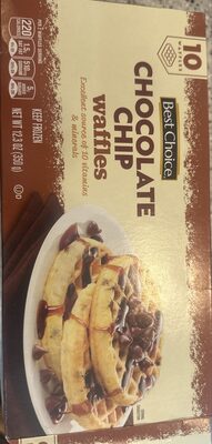 Chocolate Chip Waffles, Chocolate Chip
