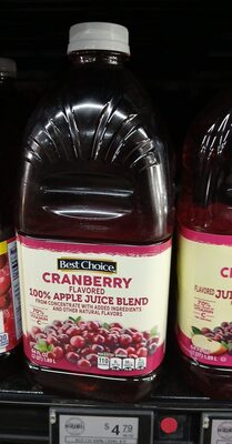 Cranberry Apple Juice Blend, Cranberry