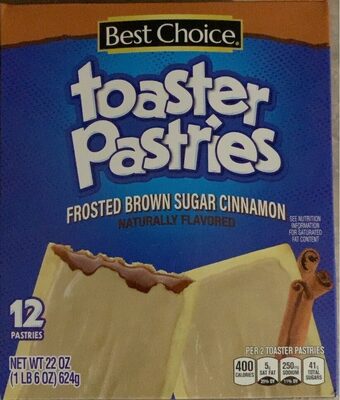 Frosted Brown Sugar Cinnamon Toaster Pastries, Frosted Brown Sugar Cinnamon