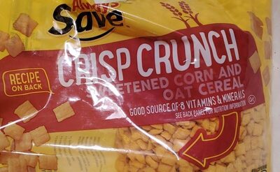 Crisp Crunch Sweetened Corn And Oat Cereal, Crisp Crunch
