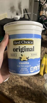 Vanilla Original Low Fat Yogurt, Vanilla