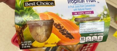 Tropical Fruit In Fruit Juice, Fruit Juice