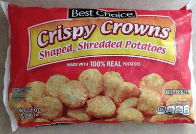 Crispy Coins Shredded, Formed Potatoes, Crispy Coins