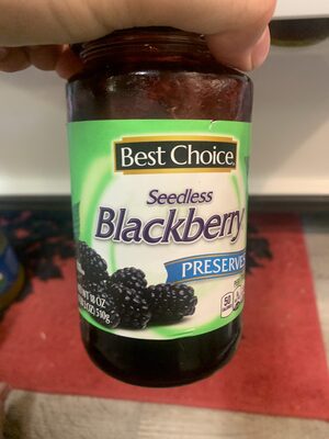 Seedless Blackberry Preserves, Seedless Blackberry