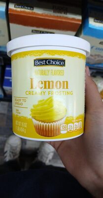 Lemon Creamy Frosting, Lemon