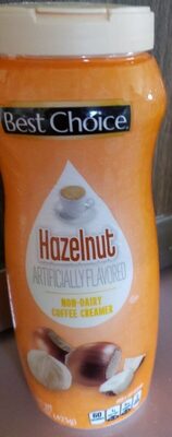 Hazelnut Non-Dairy Coffee Creamer, Hazelnut