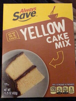Yellow Cake Mix, Yellow