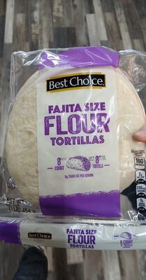 Flour Fajita Size Tortillas, Flour