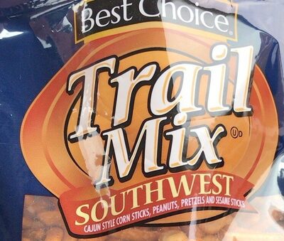 Southwest Cajun Style Corn Sticks, Peanuts, Pretzels, And Sesame Sticks Trail Mix, Southwest